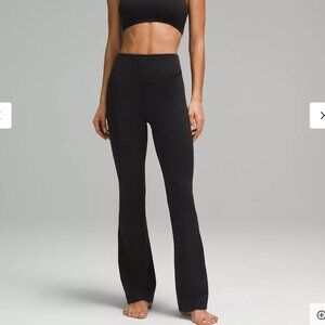 Lululemon Wunder Under SmoothCover High-Rise Flared Pant Size 4 Black